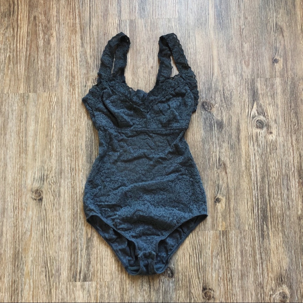 aerie lacy open back bodysuit